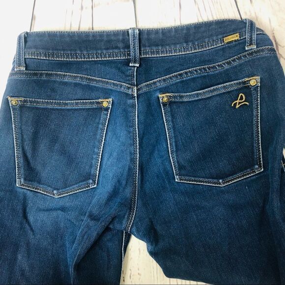 DL1961 Emma Legging Jeggings Skinny 4 Way Stretch Premium Denim Jeans Blue 27 - Picture 6 of 11